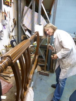 Restoring the Foot of an Edwardian Bed