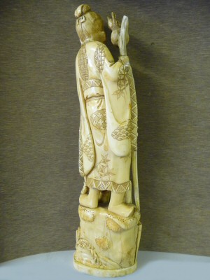 Restoration of an Ivory Figure - After