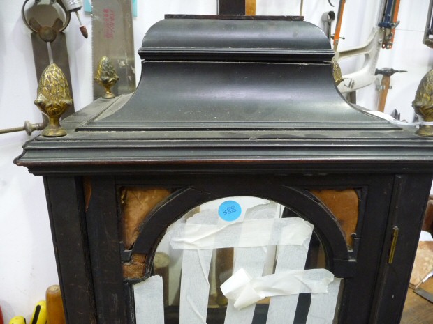 Restoration of an 18thC Ebony London Bracket Clock